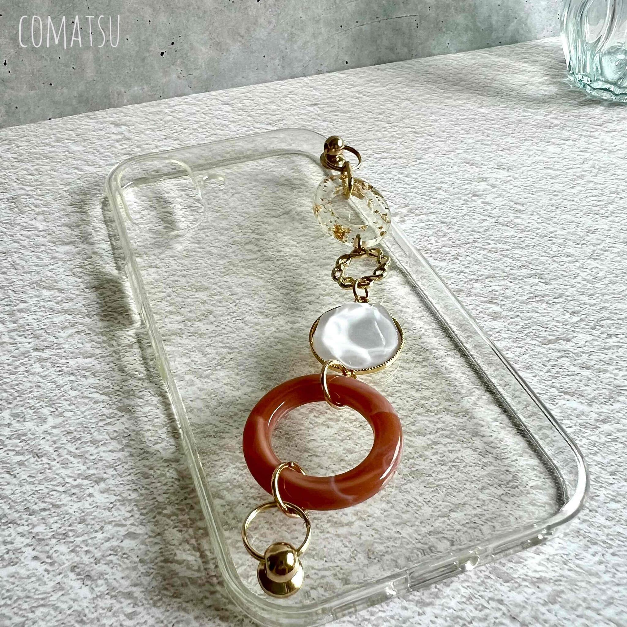 PrettyWomanハンドホルダースマホケース 落下防止ベルトストラップ付きスマホカバー | 3枚目